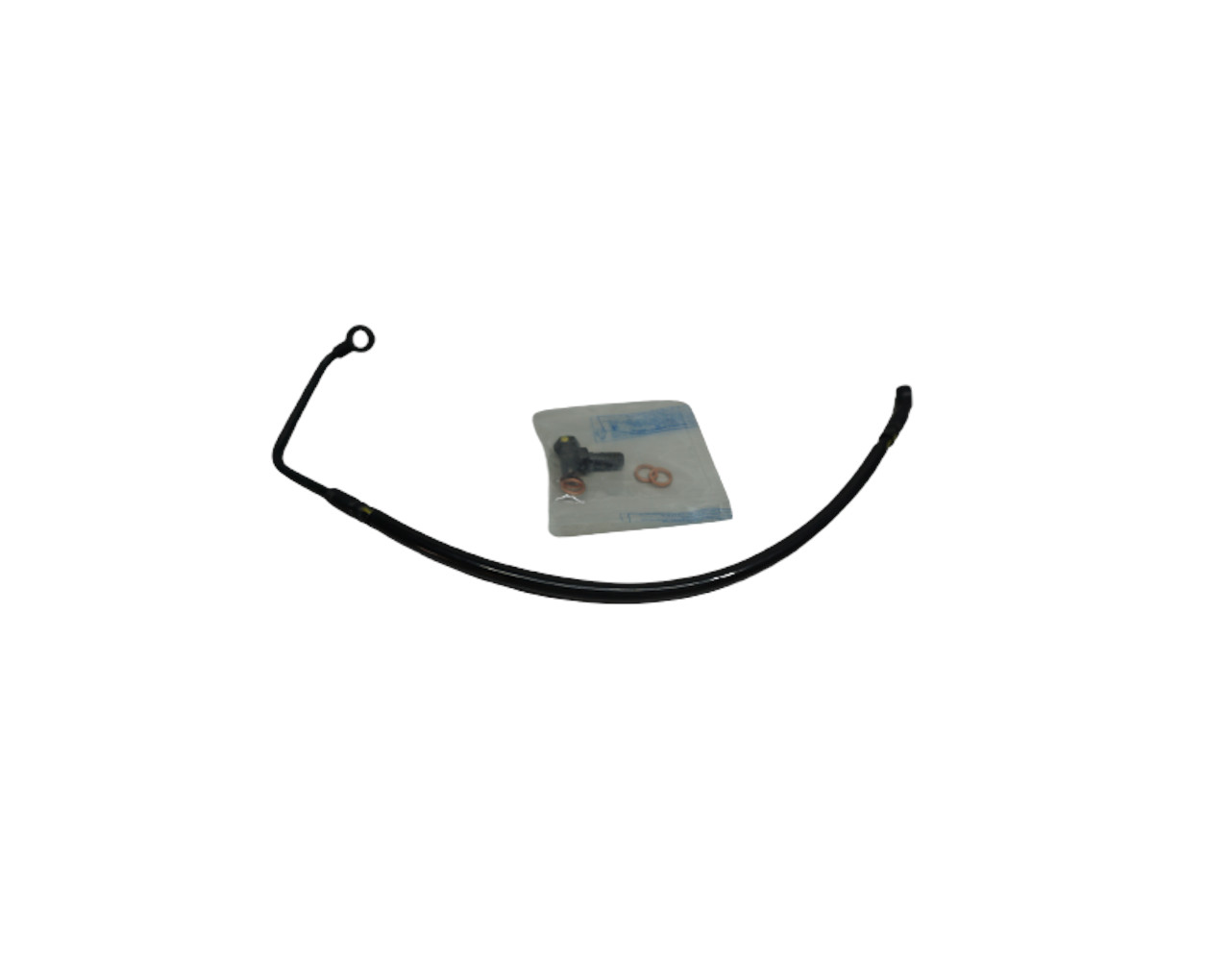 BAJAJ PULSAR NS200 UG FREN HİDROLİK HORTUMU ÖN KISA(ABS DEN ÖN FREN HİDROLİK MERKEZİNE GİDEN)