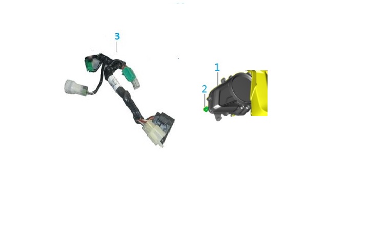 BAJAJ PULSAR AS150 GÖSTERGE BAĞLANTI LASTİĞİ  ALT