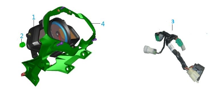 BAJAJ PULSAR NS150 GÖSTERGE  KOMPLE