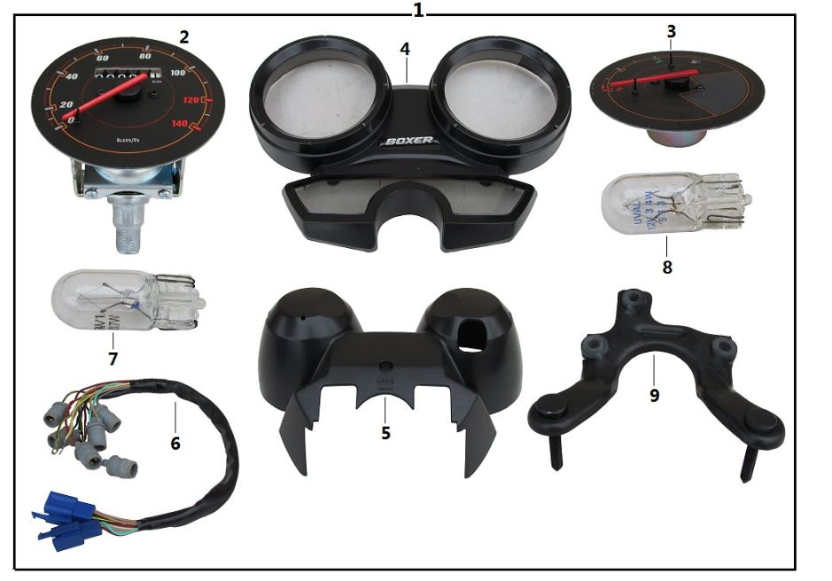 BAJAJ BOXER KM SAATİ