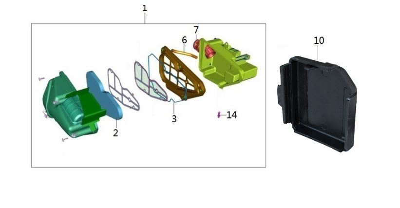 BAJAJ AVENGER STREET 150 FİLTRE TAPASI - 2
