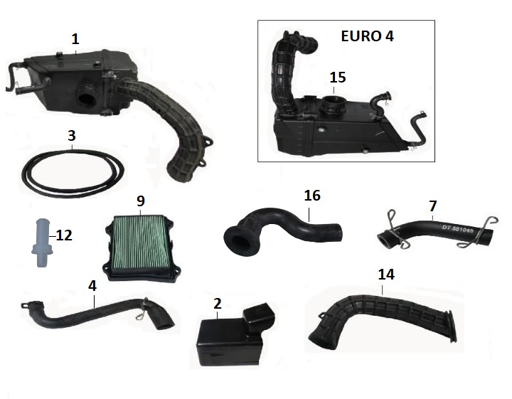 BAJAJ PULSAR RS200 UG HAVA FİLTRESİ - 2