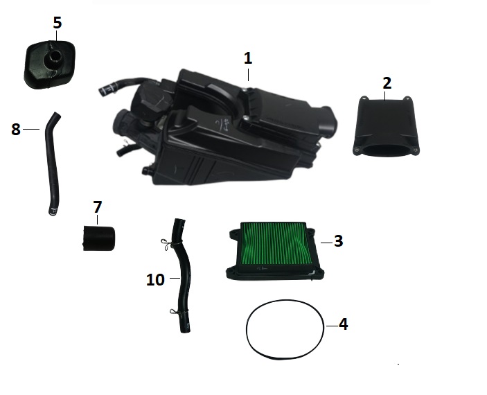 BAJAJ PULSAR N 160 UG HAVA FİLTRESİ  KOMPLE