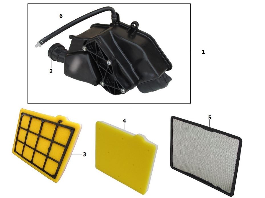 BAJAJ BOXER HAVA FİLTRE ELEMANI  KOMPLE