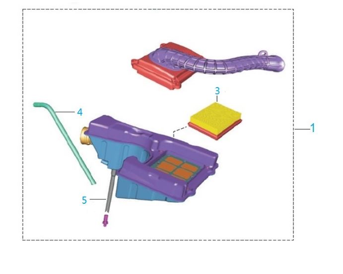 BAJAJ DISCOVER 150S HAVA FİLTRE ELEMANI