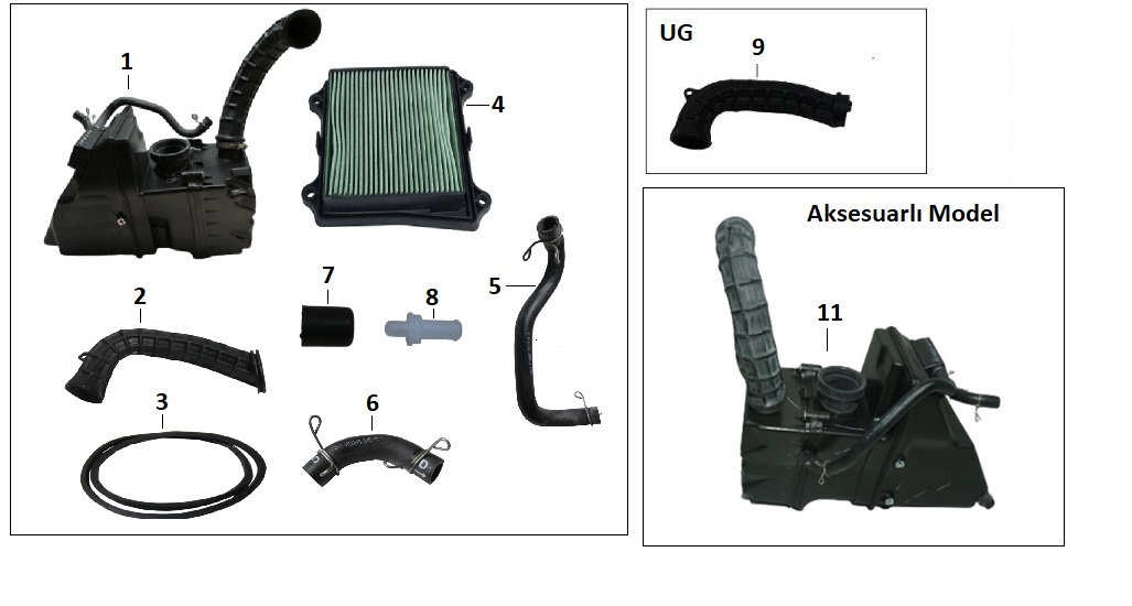 BAJAJ DOMİNAR 400 UG HAVA FİLTRE CONTASI - 2