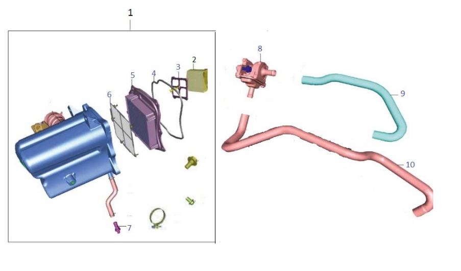 BAJAJ V15 HAVA FİLTRE CONTASI