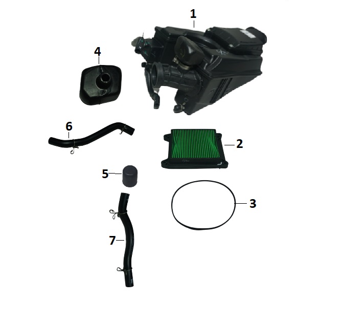 BAJAJ PULSAR F 250 HAVA FİLTRE CONTASI - 2