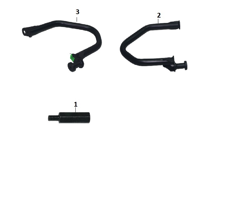 BAJAJ PULSAR NS 125 CBS KORUMA DEMİR SAPLAMA ALT - 2