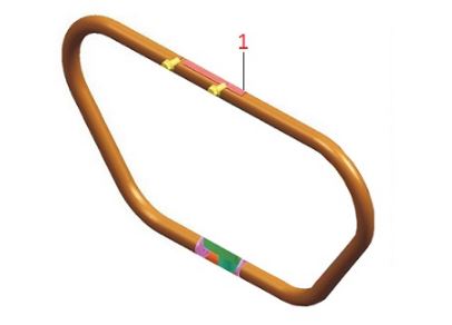 BAJAJ DISCOVER 125ST KORUMA DEMİRİ ÖN