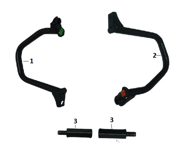 BAJAJ DOMİNAR D 250 KORUMA DEMİRİ ÖN SAĞ - 2