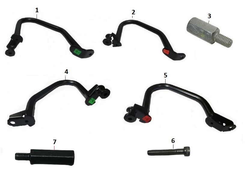 BAJAJ PULSAR NS200 KORUMA DEMİRİ ÖN SOL - 2