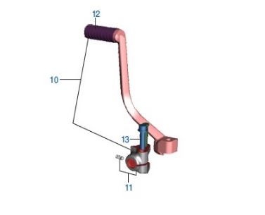 BAJAJ PULSAR AS150 MARŞ KOLU MAFSALI - 2