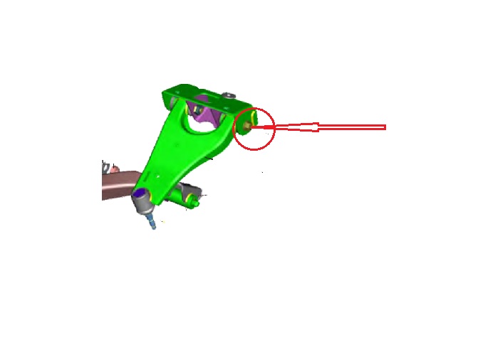 BAJAJ QUTE SALINCAK BAĞLANTI SACI CİVATASI