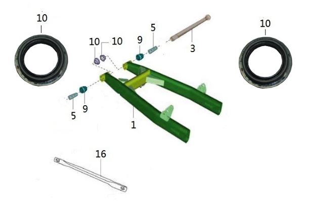 BAJAJ AVENGER STREET 150 SALINCAK MİLİ  (267.40 mm) - 2