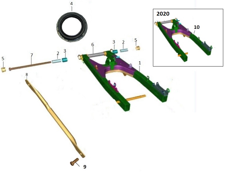 BAJAJ PULSAR N 250 SALINCAK MİLİ - 2