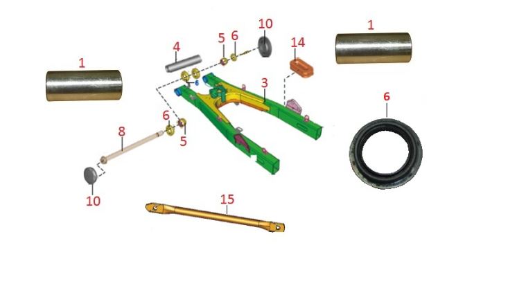 BAJAJ DISCOVER 125ST BALATA KAPAGI TESBIT LAMASI