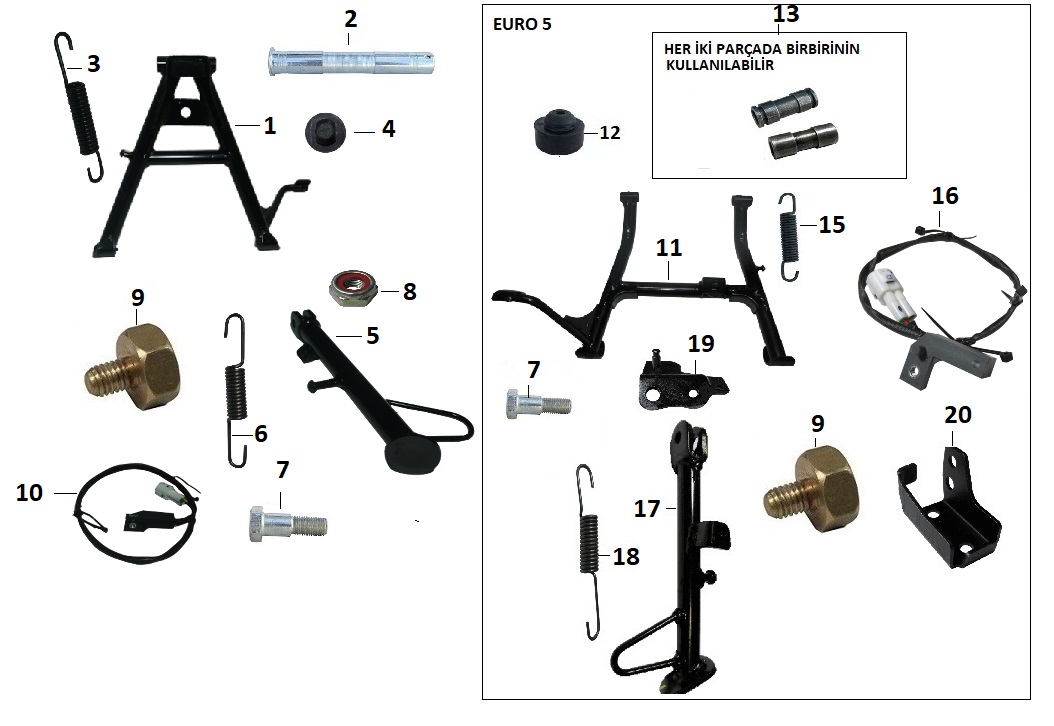 BAJAJ PULSAR NS125 ABS SEHPA LASTİĞİ - 2