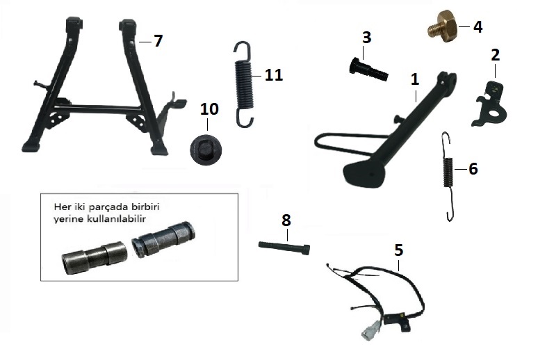 BAJAJ PULSAR F 250 SEHPA LASTİĞİ - 2