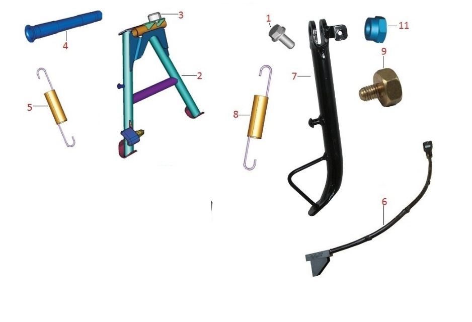 BAJAJ DISCOVER 125ST SEHPA MİLİ ALT