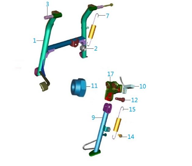 BAJAJ PULSAR AS150 SEHPA MÜŞÜRÜ