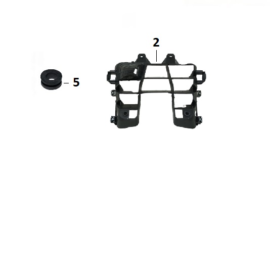 BAJAJ PULSAR NS125 ABS RADYATÖR BAG.BURCU LASTİĞİ - 2