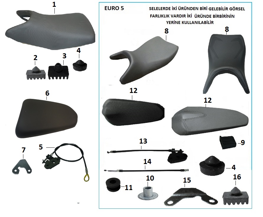 BAJAJ PULSAR NS125 ABS SELE ARKA - 2