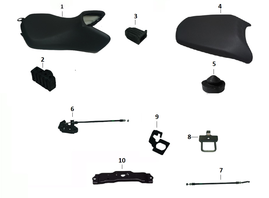 BAJAJ PULSAR F 250 SELE KİLİT TELİ - 2