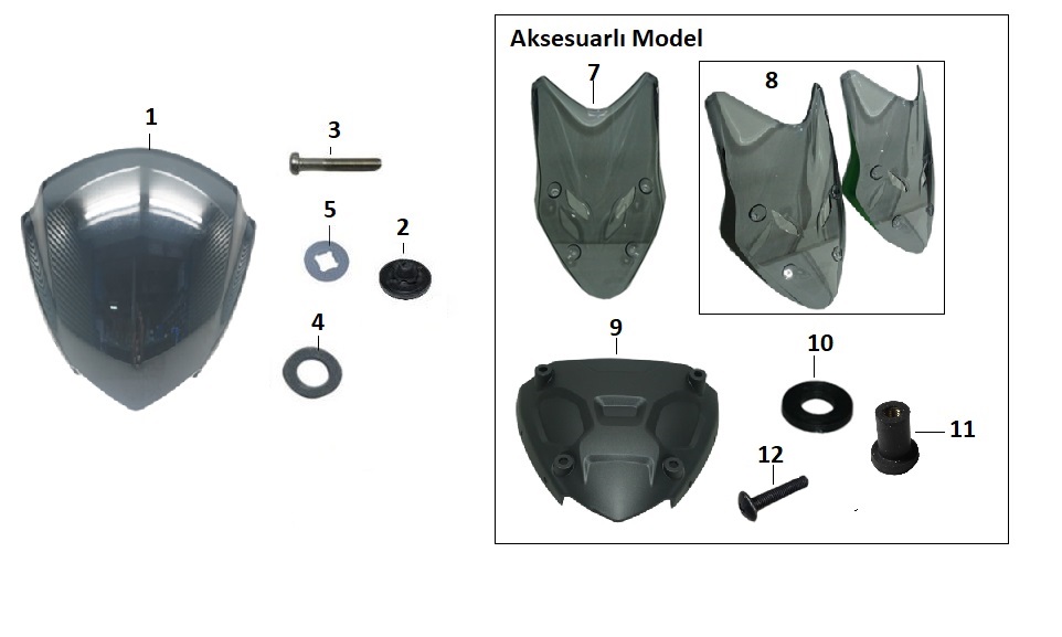 BAJAJ DOMİNAR 400 UG SİPERLİK KAUÇUK SOMUN - 2