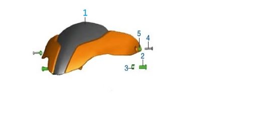BAJAJ PULSAR NS150 SİPERLİK BAĞLANTI PULU - 2