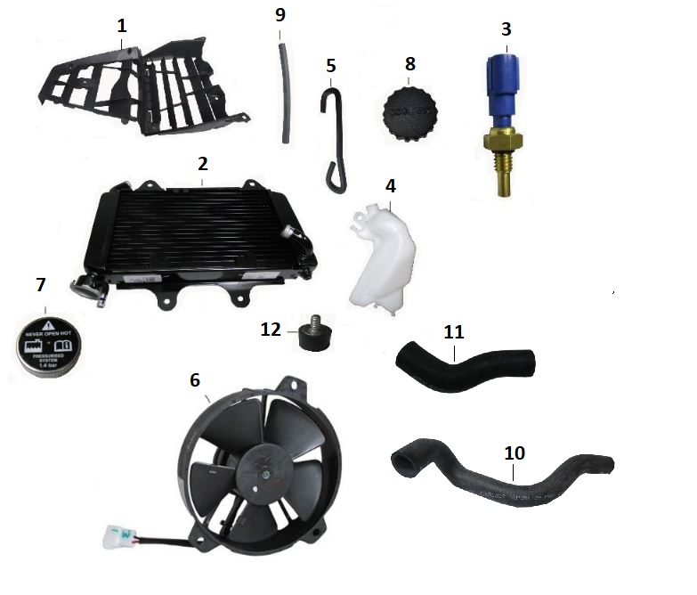 BAJAJ PULSAR RS200 UG SOĞUTUCU FAN - 2