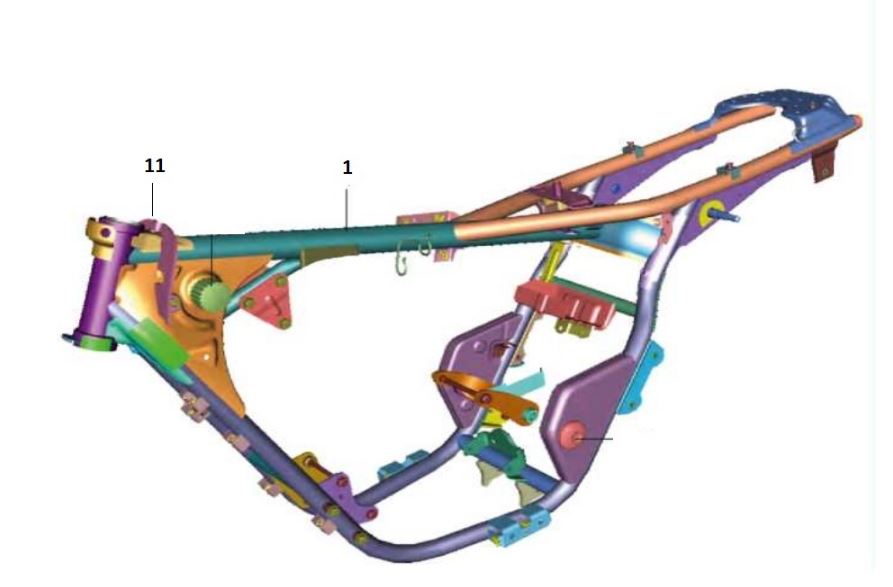 BAJAJ V15 YAKIT DEPOSU KORUMASI ÖN