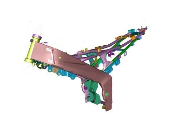 BAJAJ PULSAR NS160 ŞASE