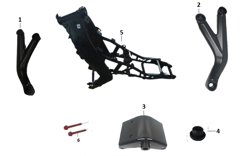 BAJAJ DOMİNAR D 250 ŞASE TAPASI  2 - 2