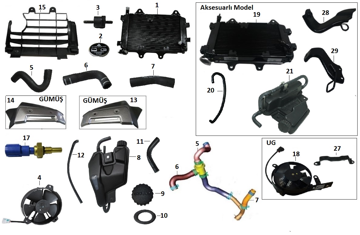 BAJAJ DOMİNAR 400 UG RADYATÖR KORUMA KAFESI  EURO 4 - 2