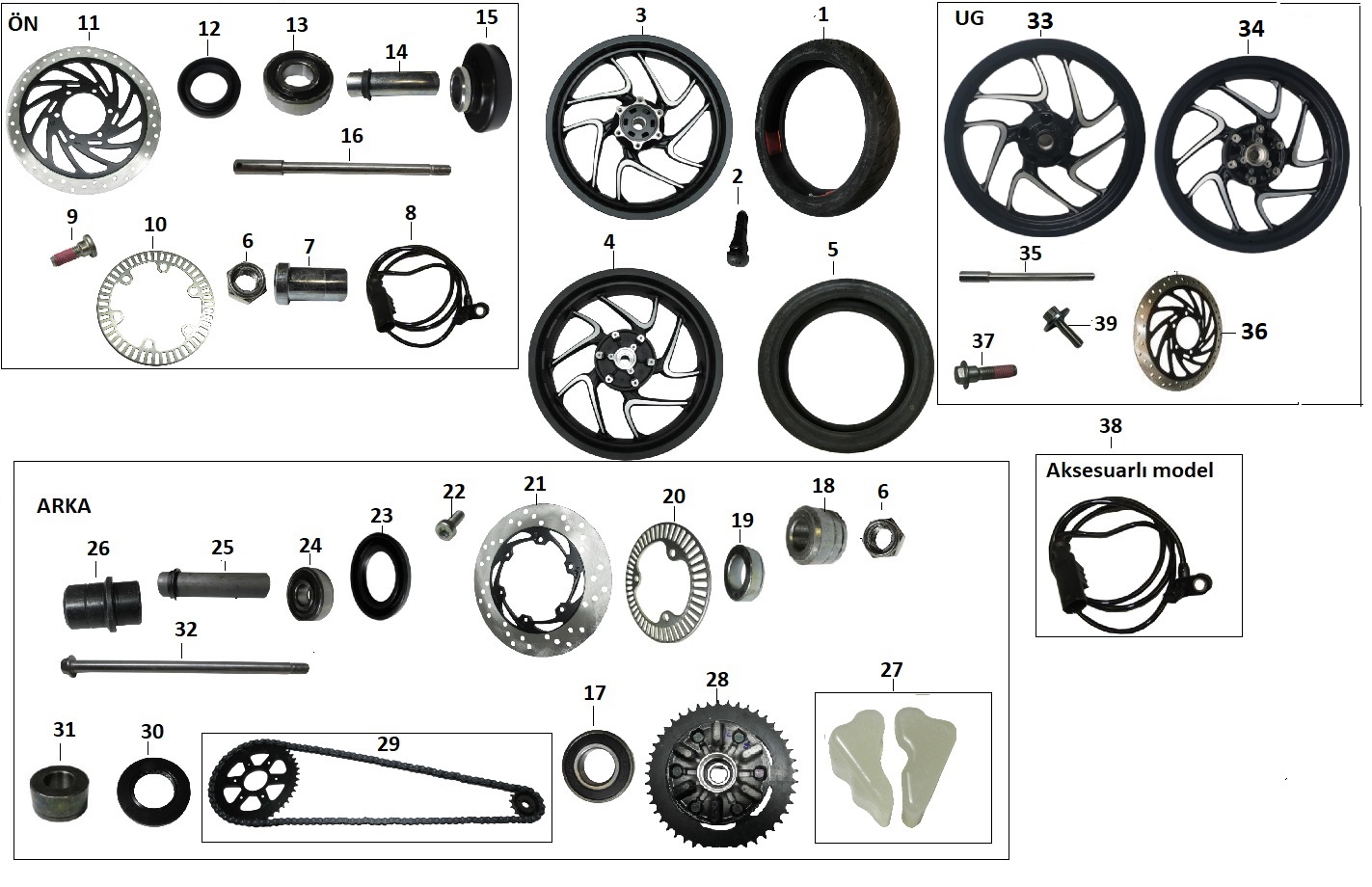BAJAJ DOMİNAR 400 UG YAĞ KEÇESİ - 2