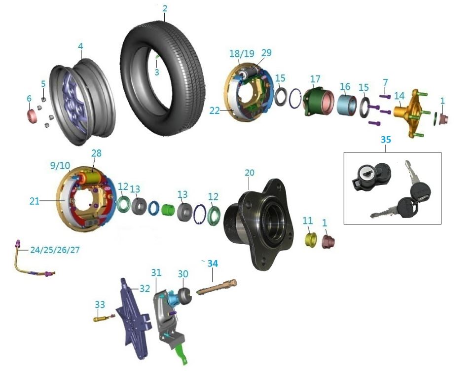 BAJAJ QUTE LASTİK 135/70-R12