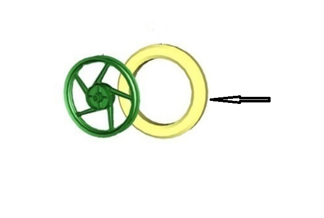 BAJAJ PULSAR NS125 ABS LASTİK ARKA 120/80-17, M/C 61P