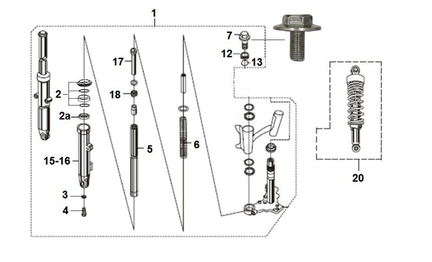 BAJAJ BOXER ORING Ø 22,5x2,5 - 2