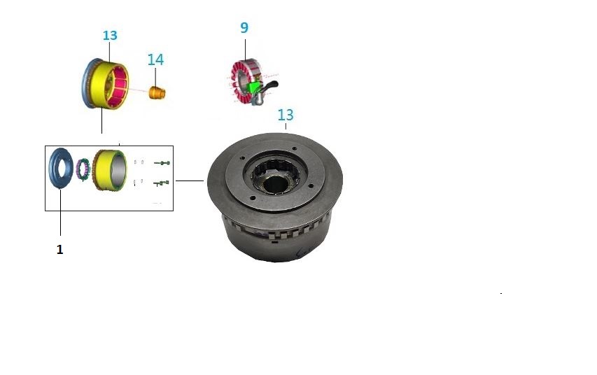 BAJAJ QUTE ROTOR DİŞLİSİ