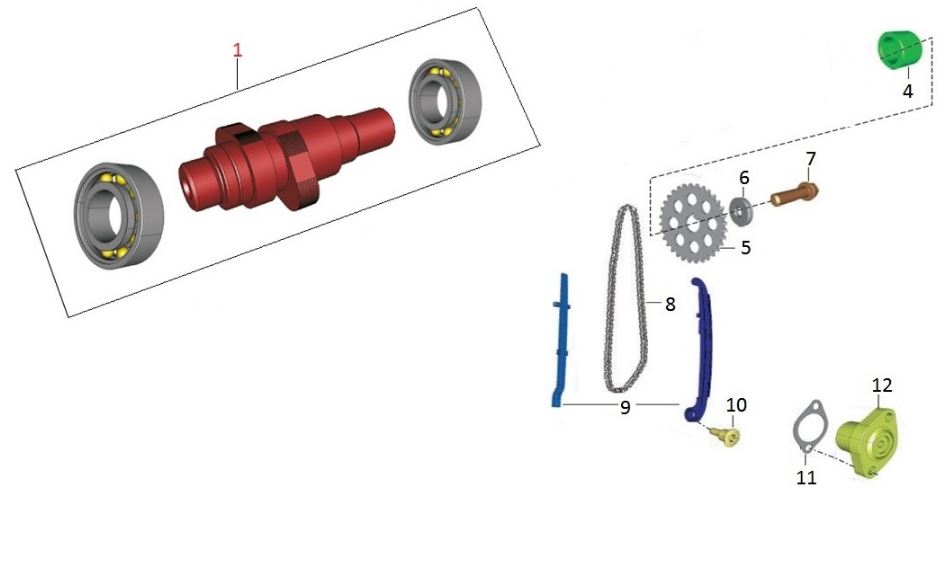 BAJAJ DISCOVER 150S EKSANTRİK ZİNCİR GERGİSİ - 2