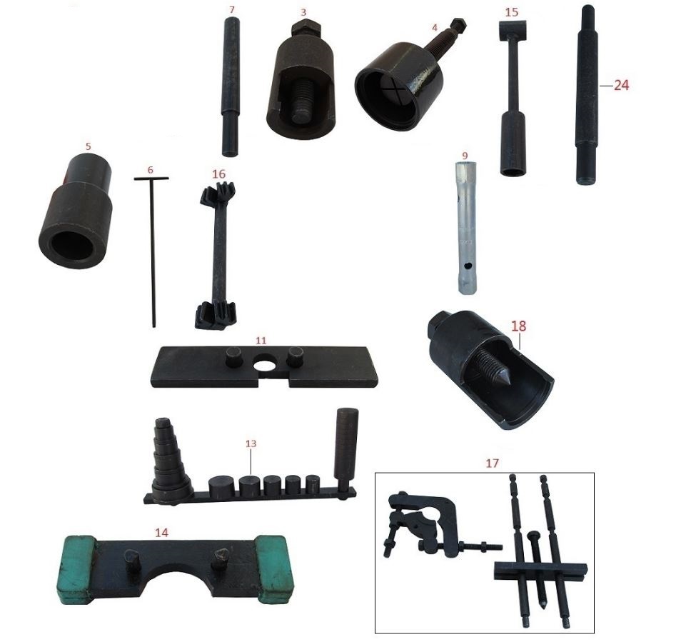 BAJAJ DISCOVER 125ST DİREKSİYON SÖKME APARATI