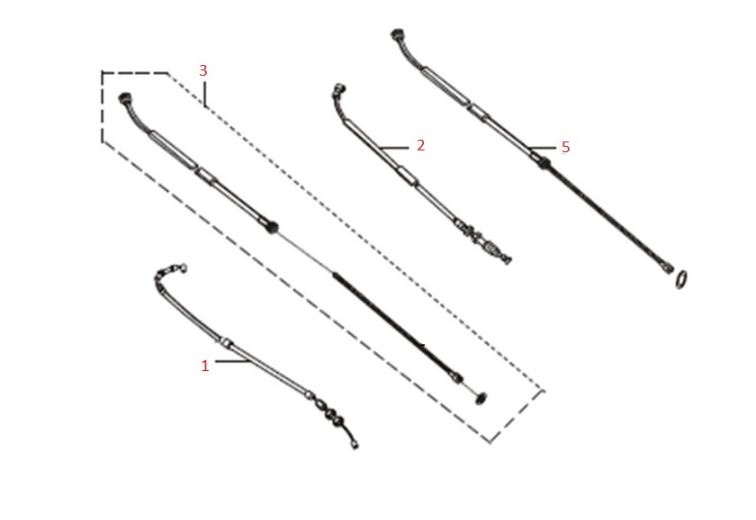 BAJAJ BOXER FREN TELİ ÖN