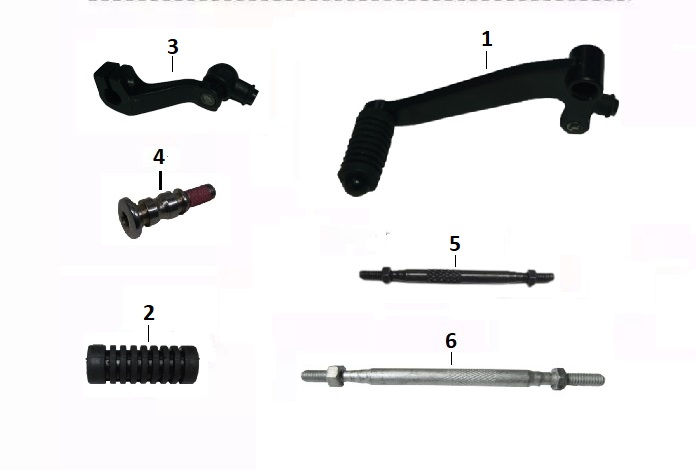 BAJAJ PULSAR N 160 UG VİTES PEDAL LASTİĞİ - 2