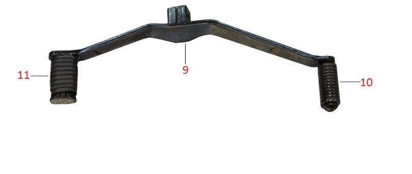 BAJAJ BOXER VİTES PEDAL LASTİĞİ ARKA - 2