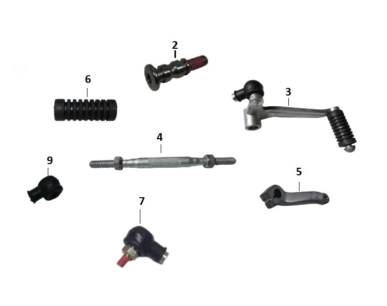 BAJAJ DOMİNAR D 250 VİTES PEDAL ROD BAŞI - 2