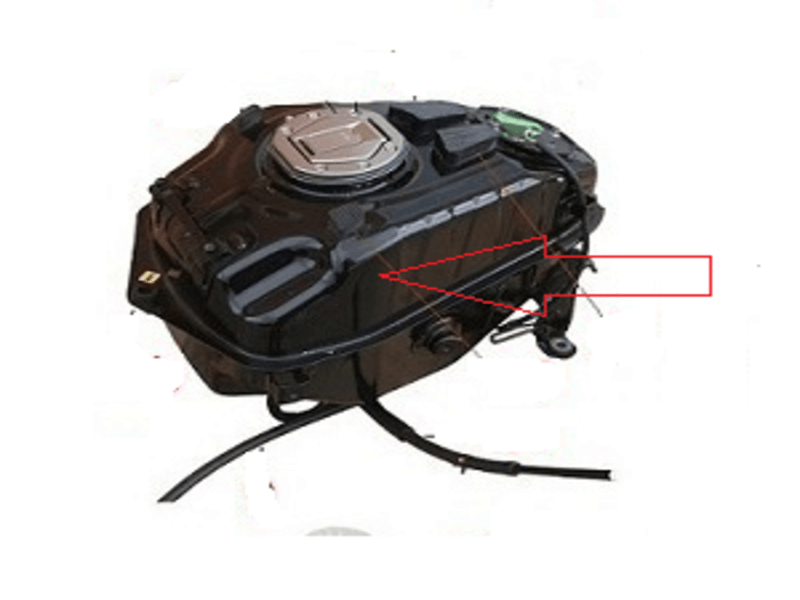 BAJAJ PULSAR NS160 YAKIT DEPO TAKOZU ÖN SAĞ