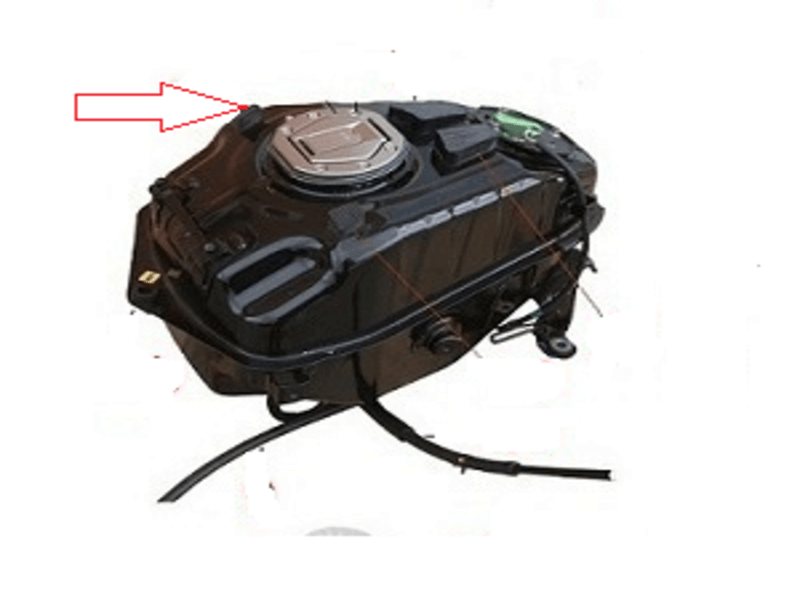 BAJAJ PULSAR NS125 ABS YAKIT DEPO TAKOZU ÖN SOL