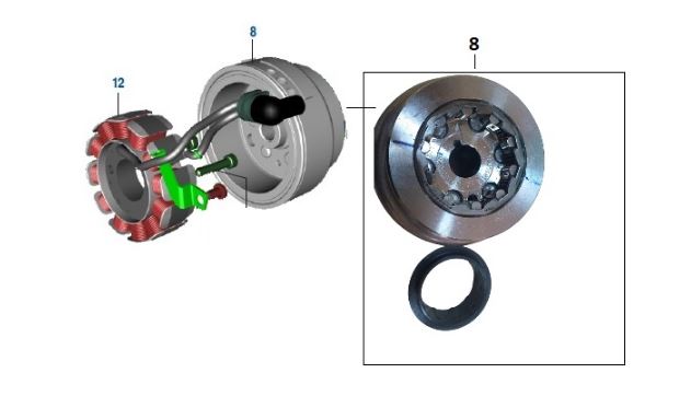 BAJAJ PULSAR NS150 STATÖR - 2