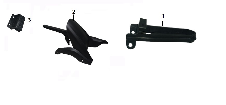 BAJAJ PULSAR F 250 ZİNCİR TUTUCU PLASTİĞİ